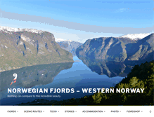 Tablet Screenshot of fjords.com